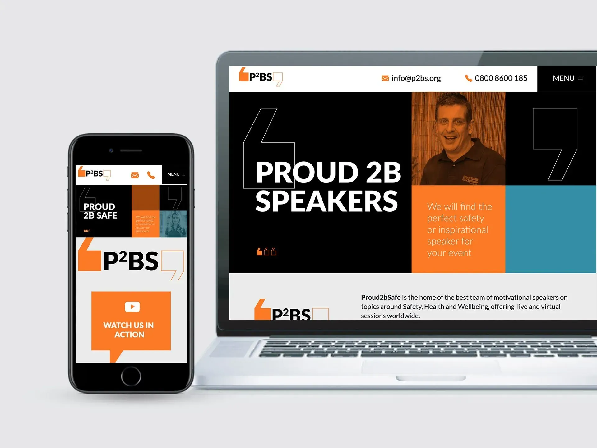 Proud 2 B safe wbesite screenshot